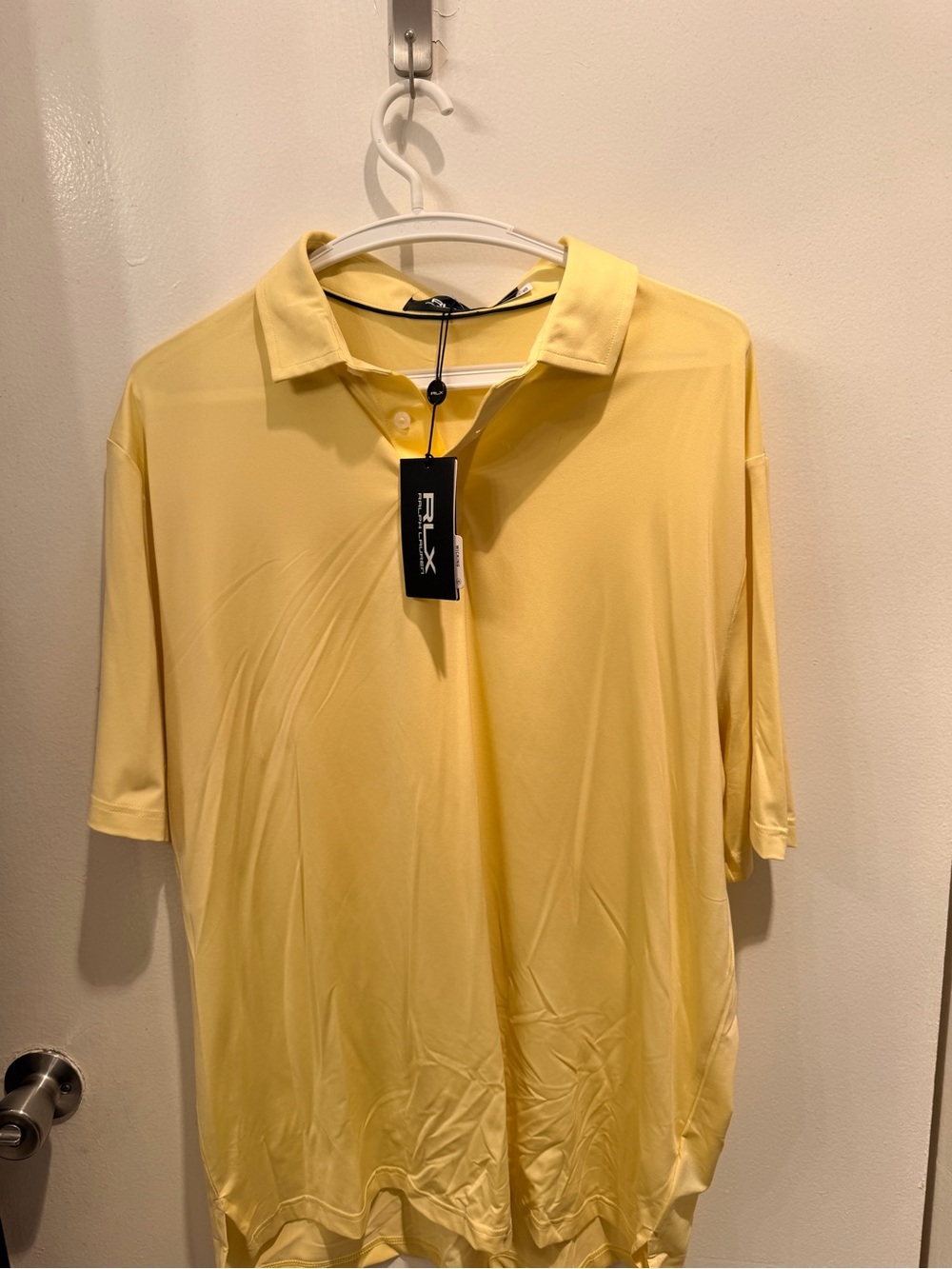 Ralph Lauren Light Yellow Performance Polo